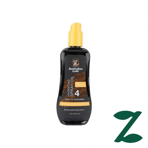 Australian Gold SPF 4 Hydrating Spray Oil 237 ml - Delivered by Pharmazone - delivered by Taw9eel Fast