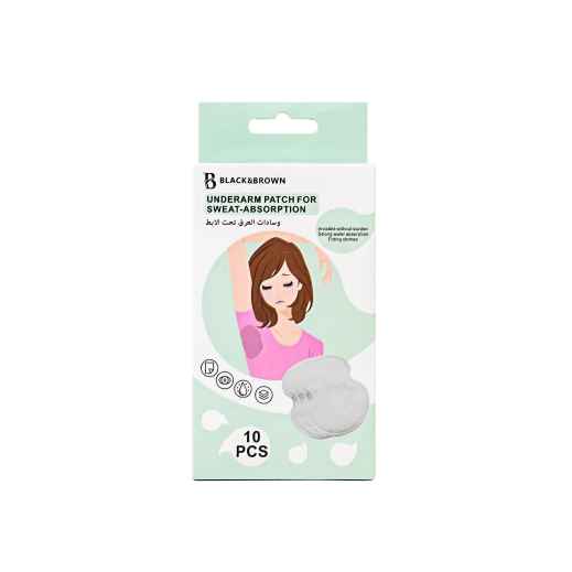 Black & Brown Underarm 10 Patchs - delivered by The Pharmacy - within 2 Hours