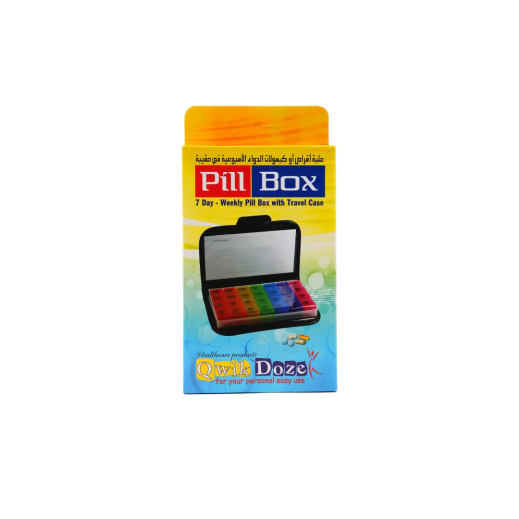 Qwik Doze Pill Organizer Weekly Travel – 1858 - delivered by The Pharmacy - within 2 Hours