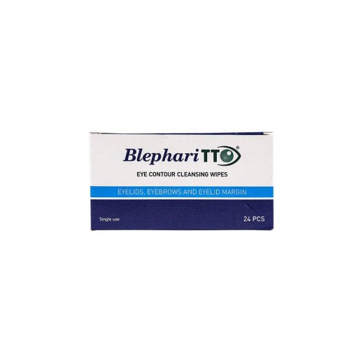BlephariTTO Eye Countour Cleansing Wipes 24 Pieces - delivered by The Pharmacy - within 2 Hours