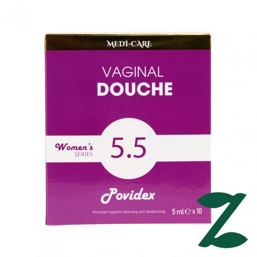 Medi-Care Povidex Vaginal Douche 5.5 Women’s 10 x 5 ml - delivered by Pharmazone Pharmacy - within 2 Hours