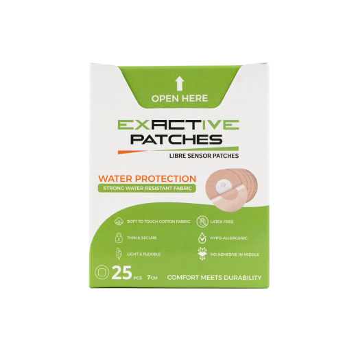 Exactive Libre Sensor 2 Waterproof Patches 7 cm - 25 Pieces - delivered by The Pharmacy - within 2 Hours
