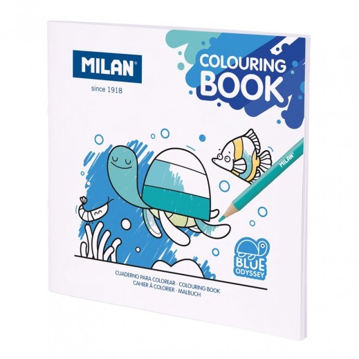 Milan Kid's Blue Odyssey Colouring Book 4+ Years