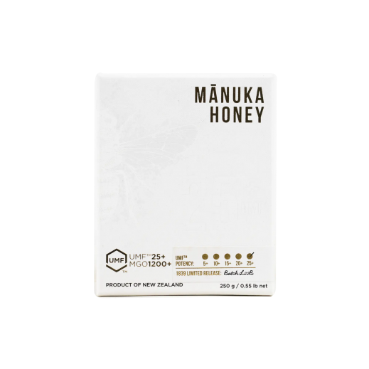 1839 Manuka Honey (Umf 25 + Mgo 1200+) 250 g - delivered by The Pharmacy - within 2 Hours