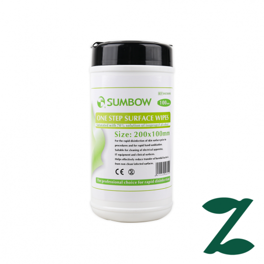 Sumbow Alcohol Disinfecting Wipes 100Pcs