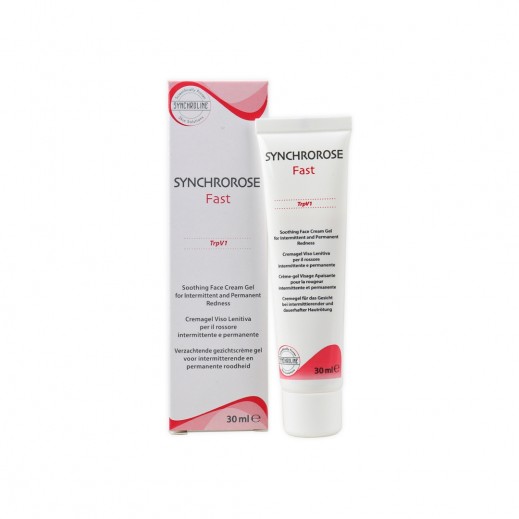 Synchrorose Fast Soothing Face Cream Gel 30 ml - delivered by The Pharmacy - within 2 Hours