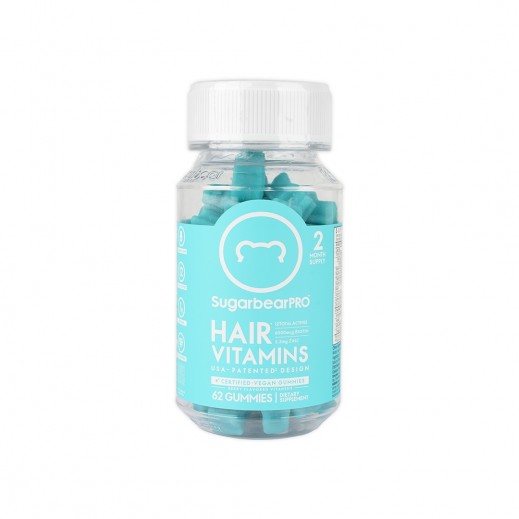Sugarbear Pro Hair Vitamins 62 Gummies - Delivered by Pharmazone - delivered by Taw9eel Fast