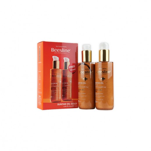 Beesline Suntan Oil Gold 200ml 1+1 Offer - delivered by The Pharmacy - within 2 Hours