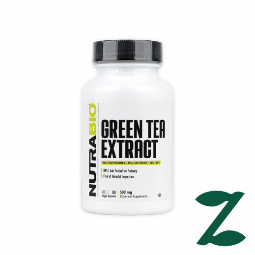 Nutrabio Green Tea Extract 90 Vaggie Capsules - delivered by Pharmazone Pharmacy - within 2 Hours