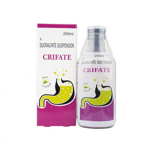 Crisp Lifescience Crifate 500Mg/5Ml Suspension 200 ml - delivered by Pharmazone Pharmacy - within 2 Hours