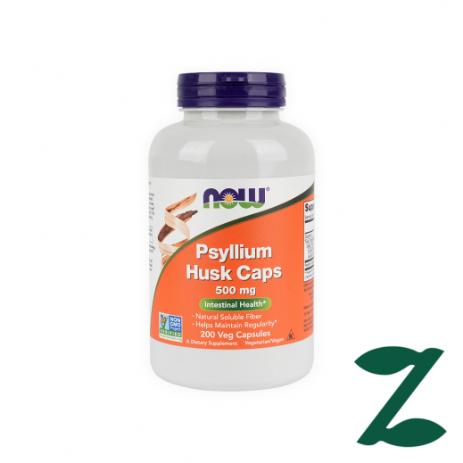 Now Psyllium Husk 500Mg 200Veg Caps - delivered by Pharmazone Pharmacy - within 2 Hours