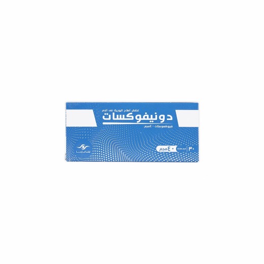 Donifoxate Febuxostat 40Mg 30 Tablets - delivered by The Pharmacy - within 2 Hours