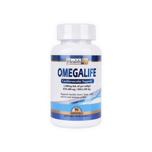 Health Rx Omega Life 90 Softgel - delivered by The Pharmacy - within 2 Hours