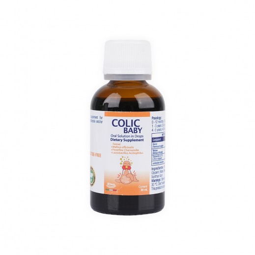 Riwa Colic Baby Oral Solution In Drops 30 ml - delivered by Pharmazone Pharmacy - within 2 Hours