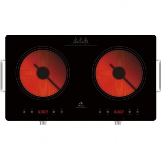 Orca 2800W Digital Double Infrared Cooker