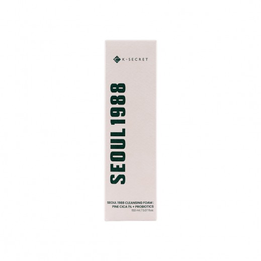 Seoul 1988 Pine Cica 1% + Probiotics Cleansing Foam 150ml - delivered by The Pharmacy - within 2 Hours