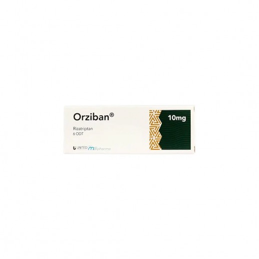 Orziban Rizatriptan 10Mg Odt 6 Tablets - delivered by The Pharmacy - within 2 Hours
