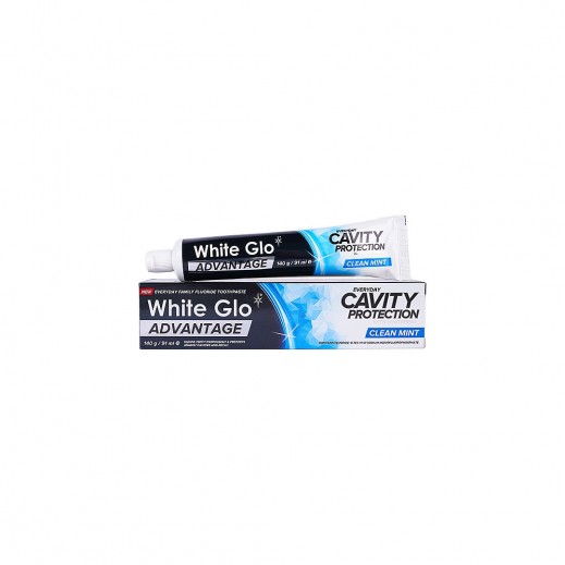 White Glo Cavity Protection Clean Mint Toothpaste 91ml - delivered by Pharmazone Pharmacy - within 2 Hours