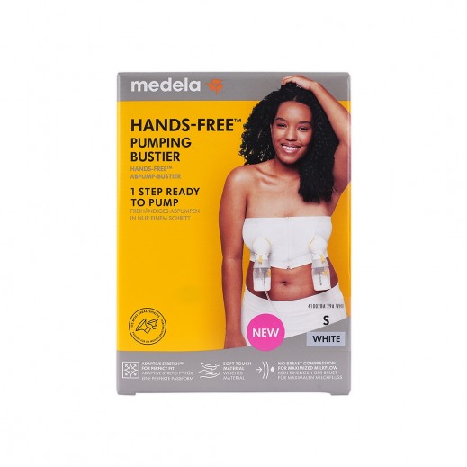 Medela Hands Free Pumping Buster-White S - delivered by The Pharmacy - within 2 Hours