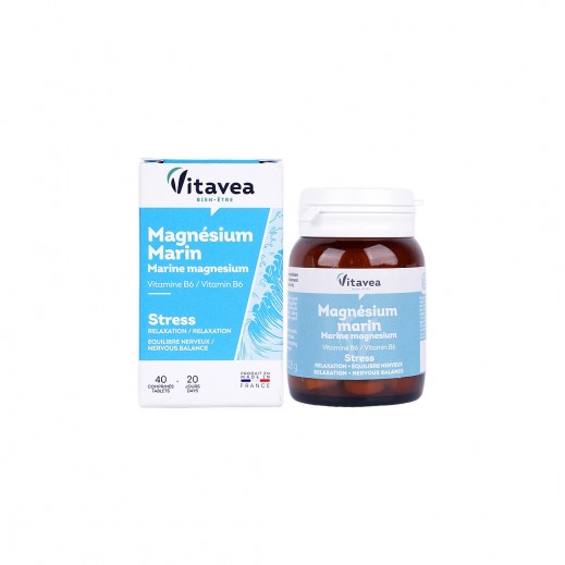 Vitavea Magnesium Marin 40 Tablets - delivered by The Pharmacy - within 2 Hours