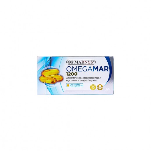 Marnys Omegamar 1200mg 60 Capsules - delivered by The Pharmacy - within 2 Hours