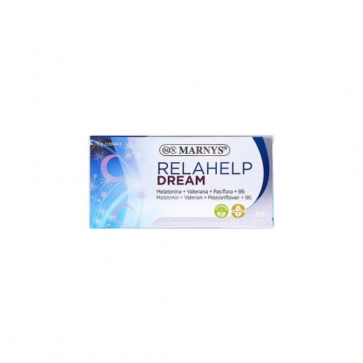 Marnys Relahelp Dream 30 Capsules - delivered by The Pharmacy - within 2 Hours