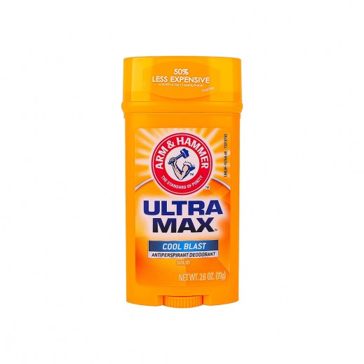 Arm & Hammer Ultra Max Stick Deodorant 73g – Cool Blast - delivered by The Pharmacy - within 2 Hours