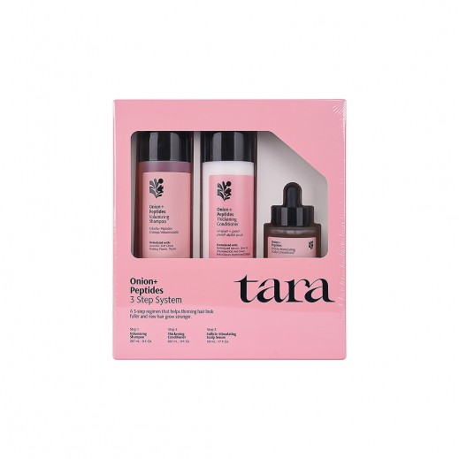 Tara Onion Peptides 3 Step System - delivered by The Pharmacy - within 2 Hours