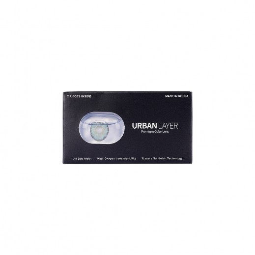 Urban Layer Yearly Lenses 2pcs-Cleopatra Turquoise