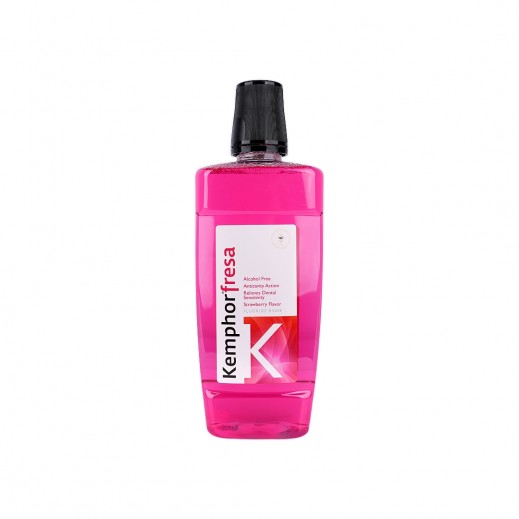Kemphor Fresa Strawberry Mouthwash 500ml - delivered by The Pharmacy - within 2 Hours