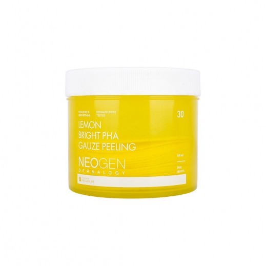 Neogen Lemon Bright PHA Gauze Peeling 30 Pads - delivered by The Pharmacy - within 2 Hours