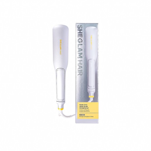 Sheglam Hair Sleek Chic Wide Glide Straightener 38mm - delivered by The Pharmacy - within 2 Hours