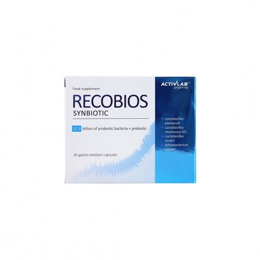Activlab Recobios Synbiotic 20 Capsules - delivered by The Pharmacy - within 2 Hours