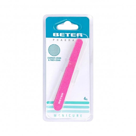 Beter Corundum Emery Boards 4 Pieces - 24004 - delivered by The Pharmacy - within 2 Hours