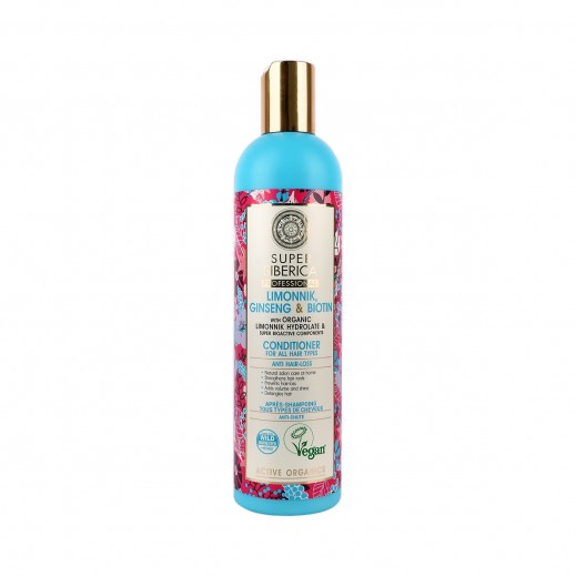Natura Siberica Super Limonnik, Ginseng & Biotin Conditioner 400ml - delivered by The Pharmacy - within 2 Hours
