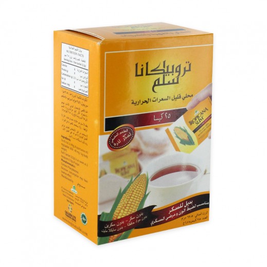 Tropicana Slim Sweetener 25 sachets 62.5 g - delivered by Taw9eel Fast