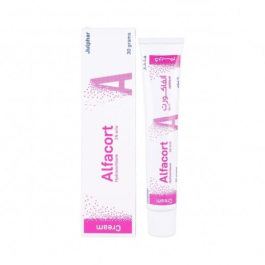 Alfacort Cream 1% 30g - delivered by The Pharmacy - within 2 Hours