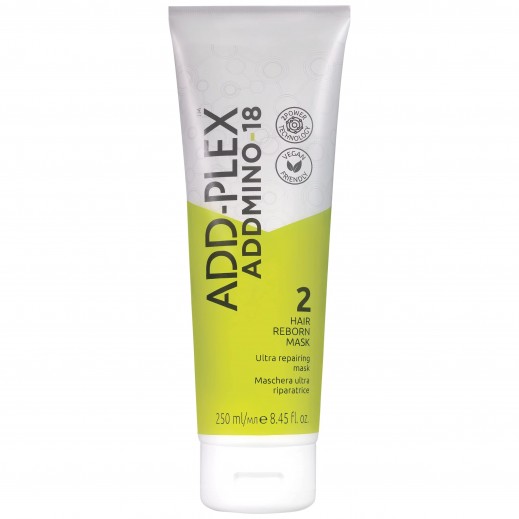 Addmino-18 (2) Ultra Repair Hair Reborn Mask 250ml - delivered by Al Nasaem Cosmetic Co within 24 hours 