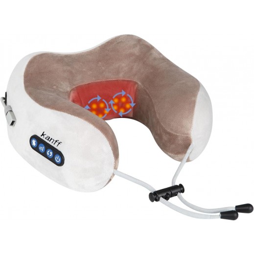 Rechargeable U-Shaped Neck Massage Pillow