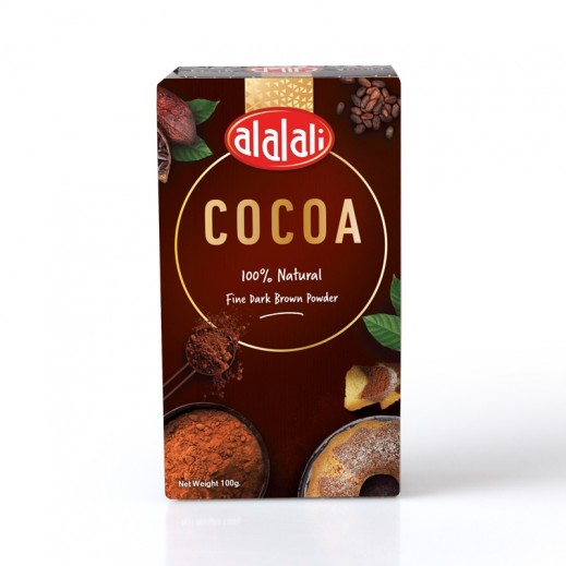 Al Alali Cocoa Fine Dark Brown Powder 100 g - delivered by Taw9eel Fast