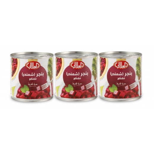 Al Alali Diced Beets (3 x 400 g) - delivered by Taw9eel Fast