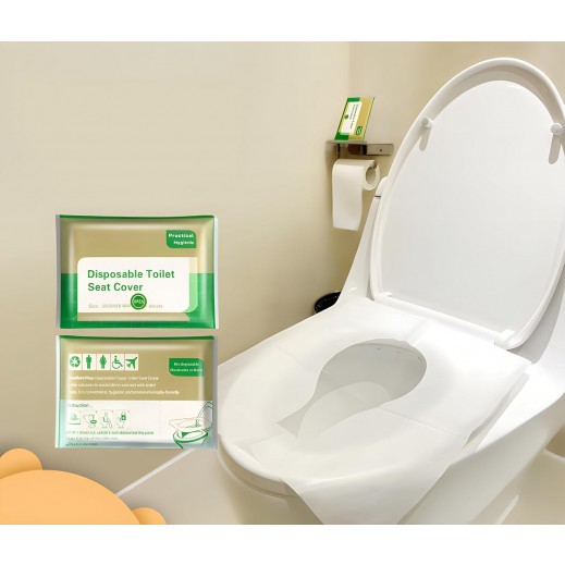 Disposable Toilet Seat Covers 10 Pieces - delivered by Taw9eel Fast