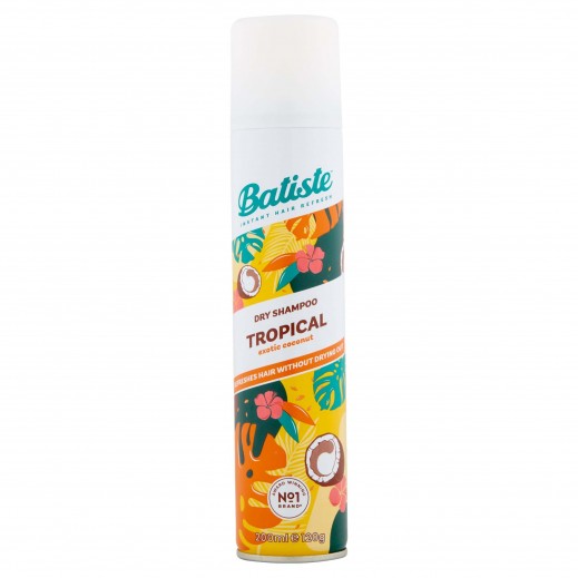 Batiste Dry Shampoo Tropical Exotic Coconut 200ml
