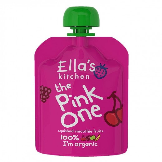 Ella’s Kitchen The Pink One Fruit Smoothi Pouch For Babies +6m 90g