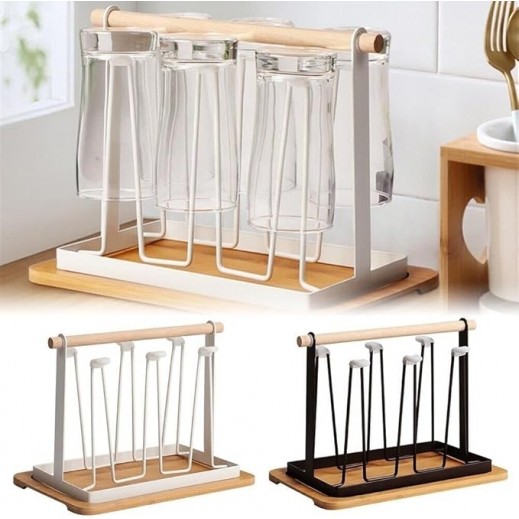 Cup Holder Stand with handle by Taw9eel Essentials   