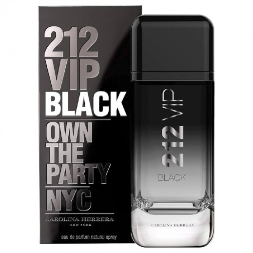 Carolina Herrera 212 VIP Black EDP for Men 200Ml - delivered by My Fair Lady Within 2 Working days