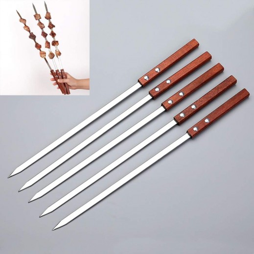 Barbeque Flat Stick 6 Pieces - delivered by Taw9eel Fast