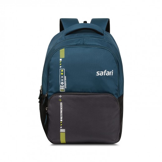 Safari Quill Fabric Backpack Blue - 19 inch