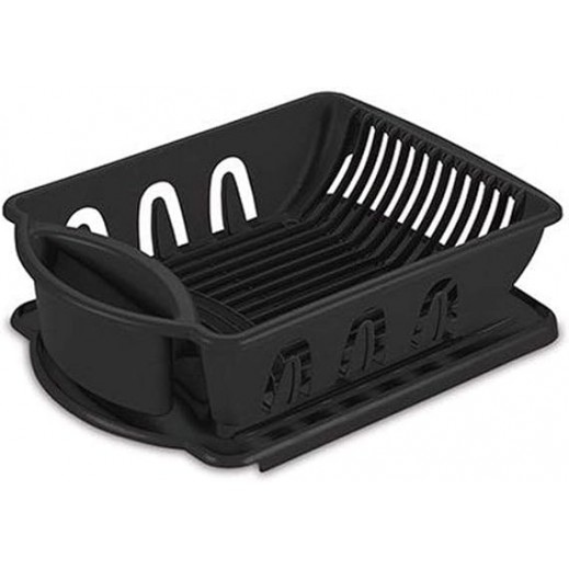 Sterilite 2 Pc Ultra Sink Set - Black - delivered by Taw9eel within 1 working day 