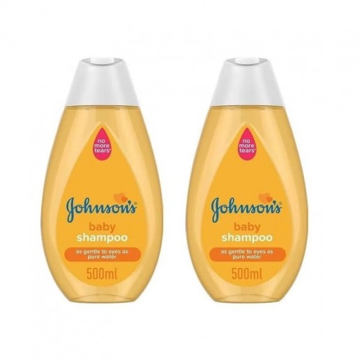 Johnsons Baby Shampoo 2 × 500Ml - delivered by Taw9eel Fast